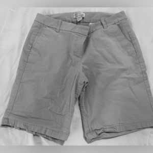 J crew Bermuda shorts-size 8